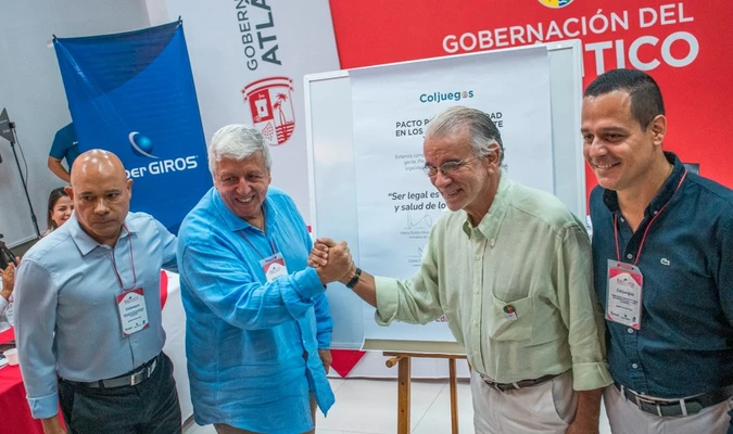 Sellan alianza para combatir las apuestas ilegales en el  departamento del Atlántico